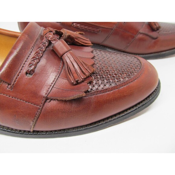 Allen Edmonds Cody  Tassel Loafers Full Strap  Mens Size US 9 D main image 9